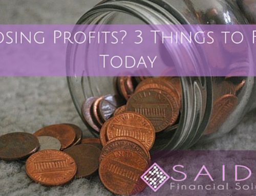 Losing Profits? 3 Things to Fix Today